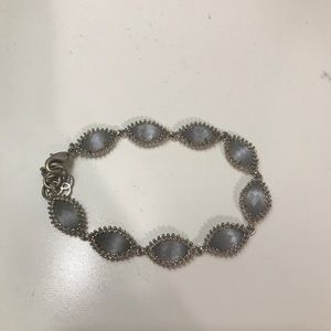 Kendra Scott Bracelet- Silver and Slate